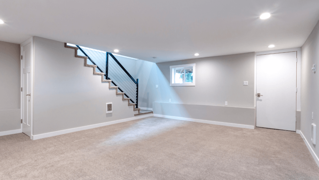 Finished basement