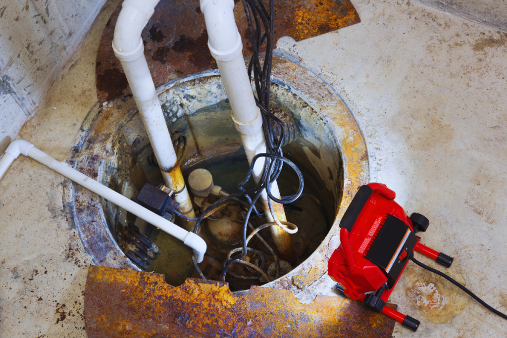 repairing a sump pump in Columbus, OH